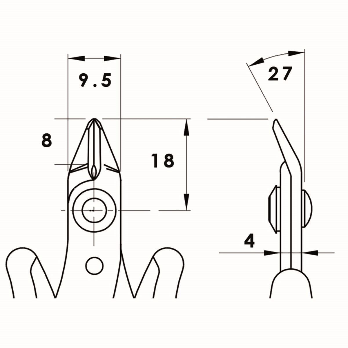 Piergiacomi Cutting Pliers 136 mm Precision