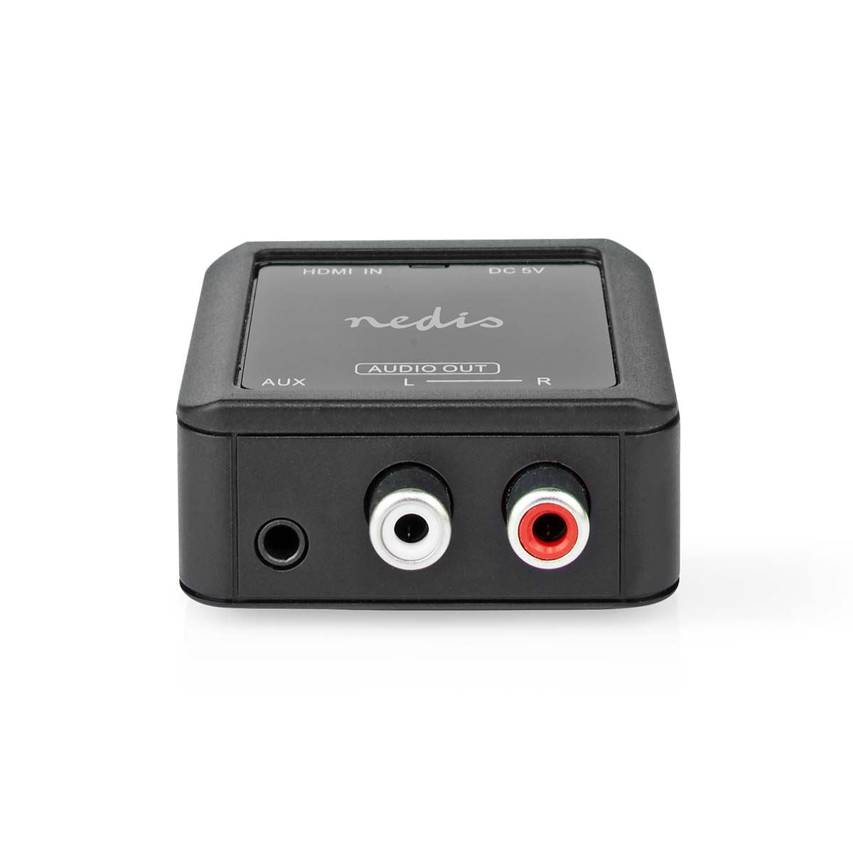 Nedis Digital Audio Converter | 1-way | Connection input: HDMI™ Input | Connection output: 2x (2x RCA Female) / 3.5 mm | Automatic | Anthracite