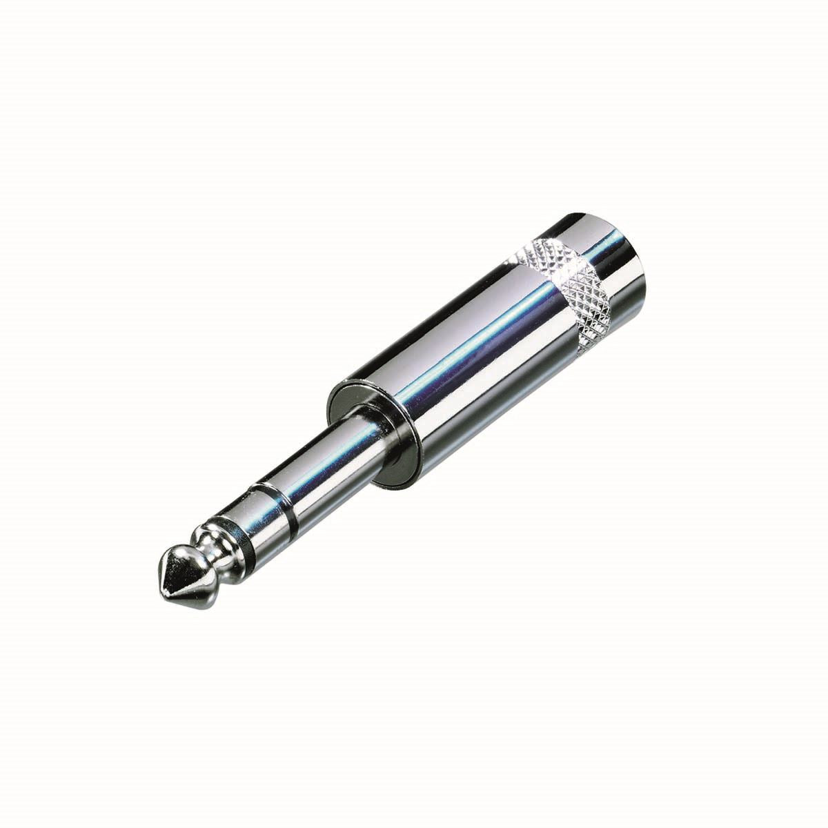 Neutrik Stereo Connector 6.35 mm Male Silver