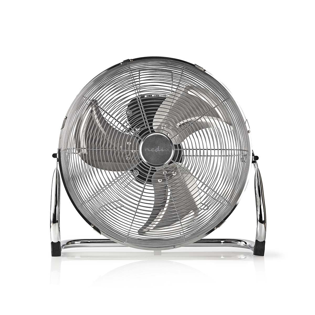 Nedis Floor Fan | 400 mm | 3-Speed | Tiltable | Metal