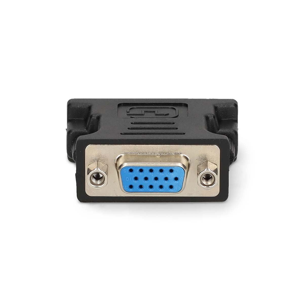 Nedis DVI Adapter | DVI-I 24+5-Pin Male | VGA Female | Nickel Plated | Straight | PVC | Black | Box