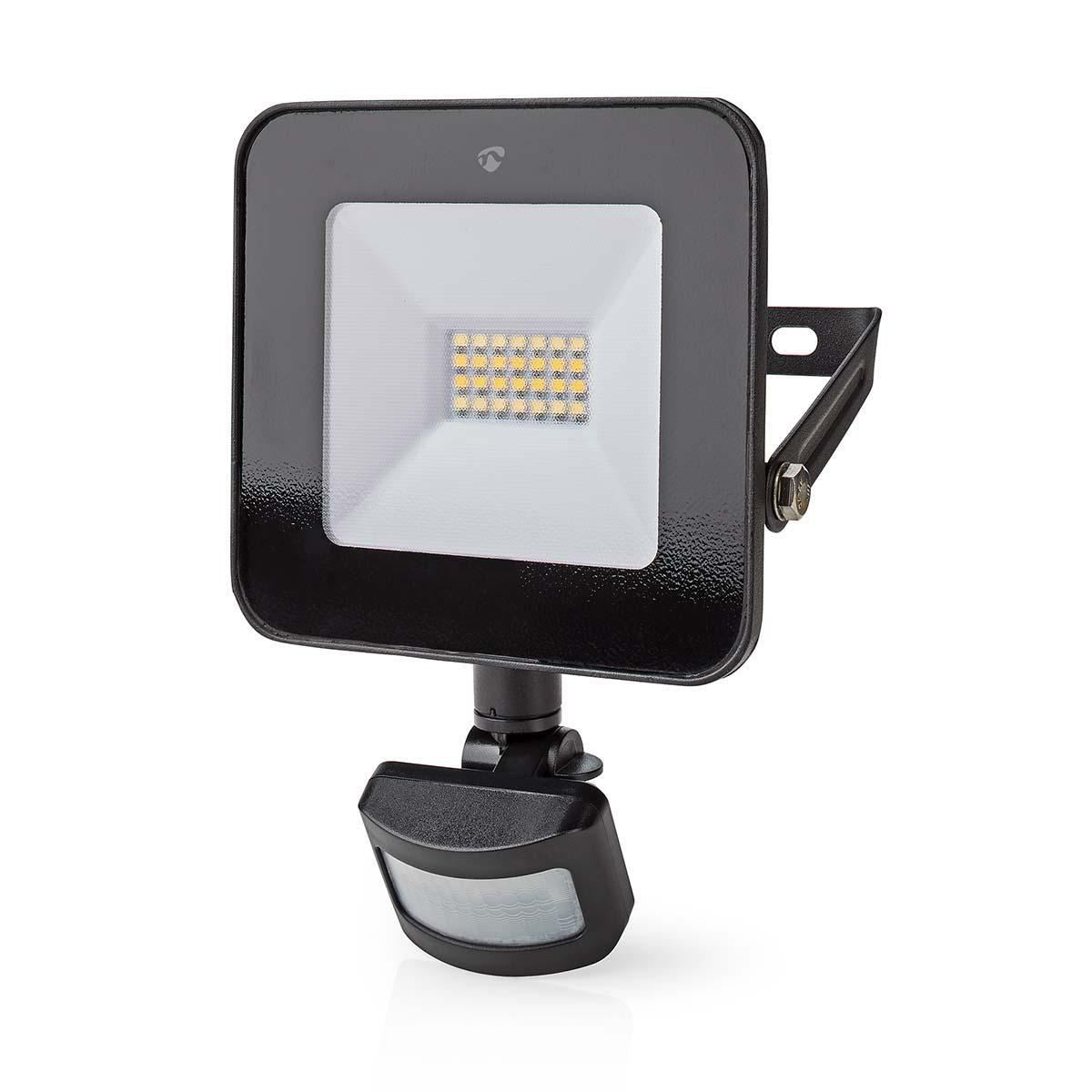 Nedis Smartlife Outdoor Light | Motion Sensor | 1500 lm | Wi-Fi | 20 W | Dimmable White | 3000 - 6500 K | Aluminium | Android™ / IOS
