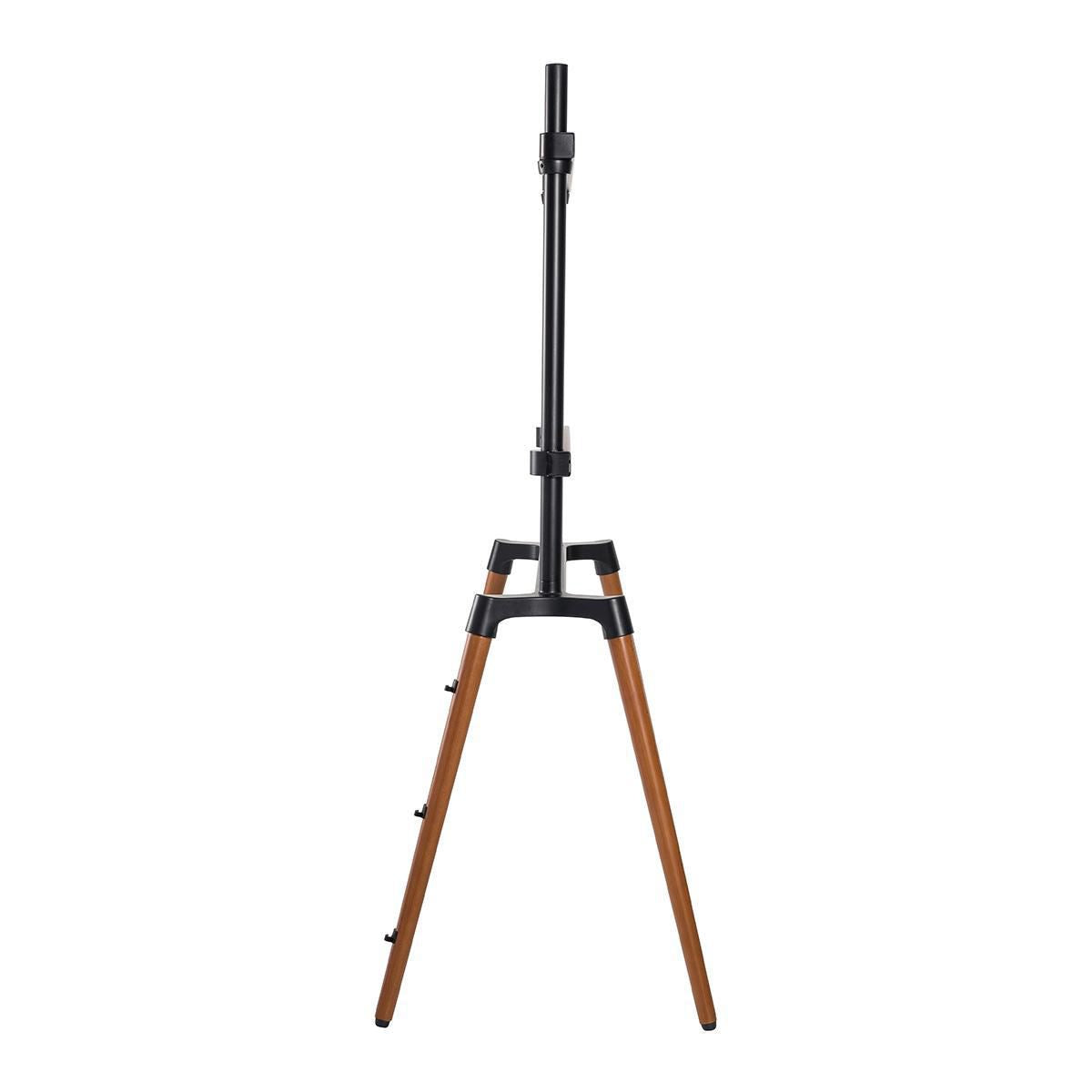 Nedis TV Floor Stand | 60 - 75 " | Maximum supported screen weight: 40 kg | Scandinavian Design | Anti-tip strap | Snap-lock | Aluminium / Steel | Black