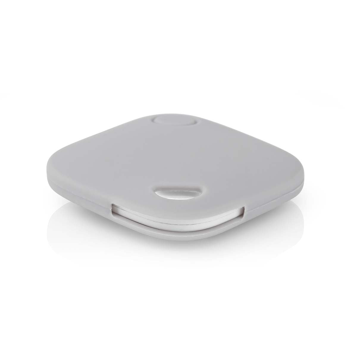 Nedis Key Finder | Compatible with: Apple Find My App | Battery Powered | 1x CR2032 | Batteries included | Bluetooth® version: 5.1 | Battery life up to: 1 year | White | 1 pcs