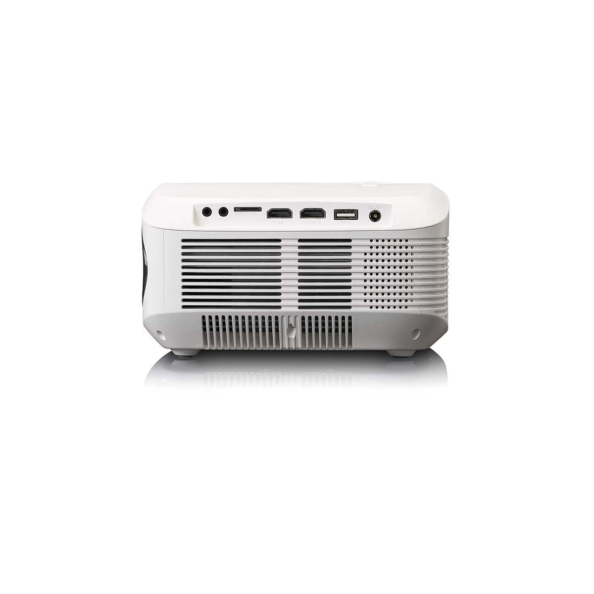 Lenco Full HD 1080P LCD projector with Bluetooth White