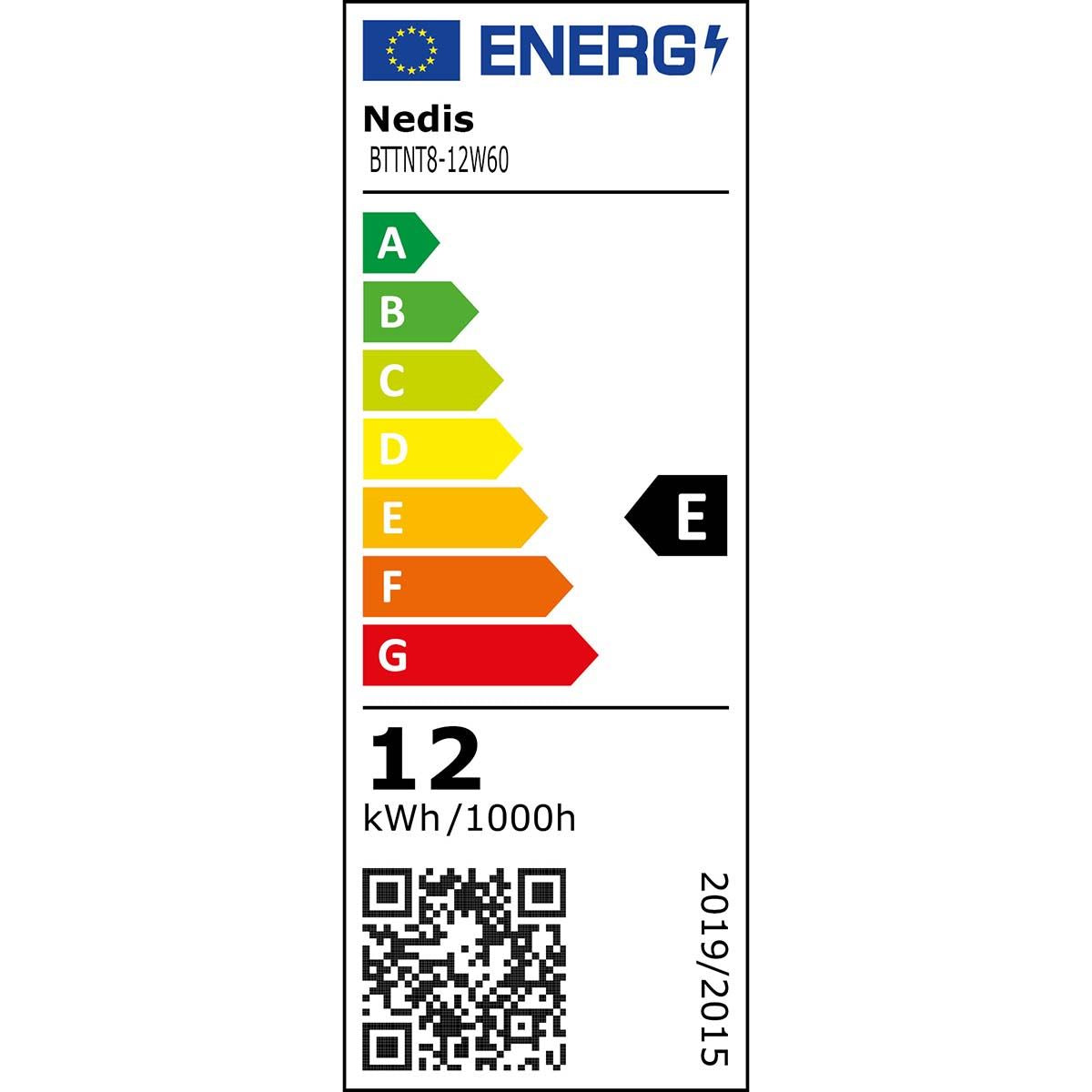 Nedis LED Batten Light | 600 mm | 1320 lm | 4000 K | 12 W | IP65