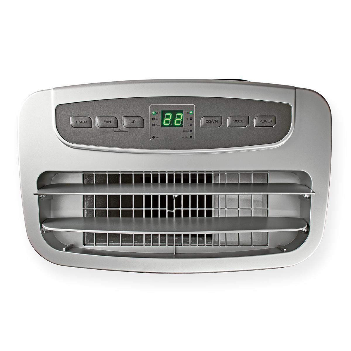 Nedis Mobile Air Conditioner | 12000 BTU | 100 m³ | 3-Speed | Remote control | Shut-off timer | Black / Grey