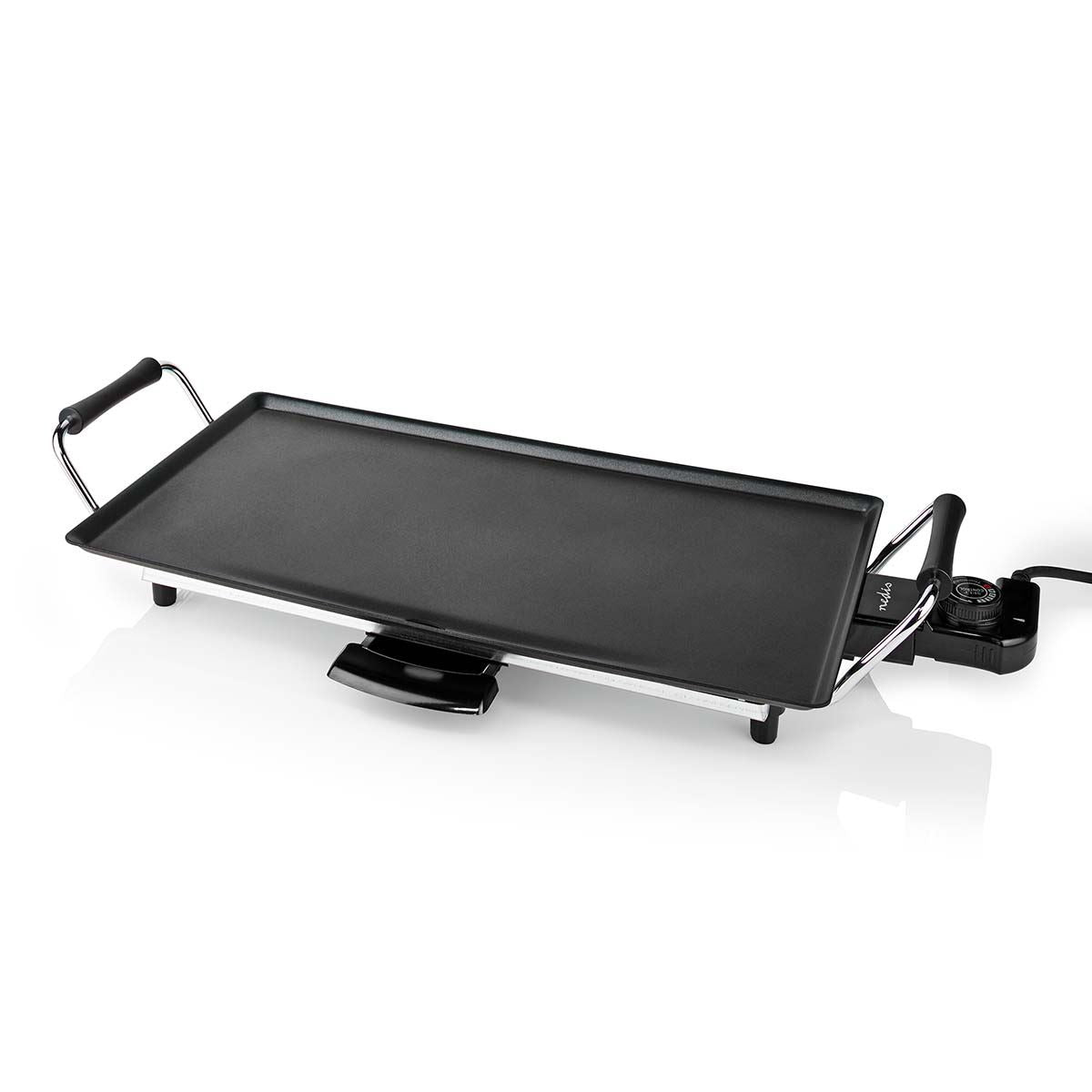 Nedis Teppanyaki Table Grill | Baking surface ( l x w ): 47.5 x 26.5 cm | 5 Heat Settings