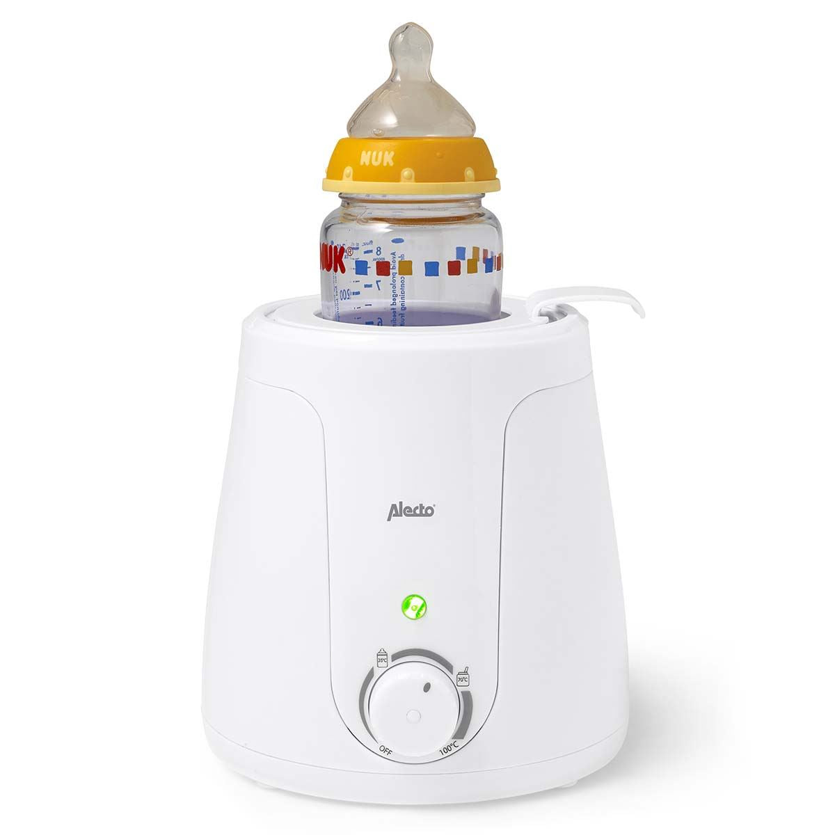 Alecto Baby Bottle Warmer | White