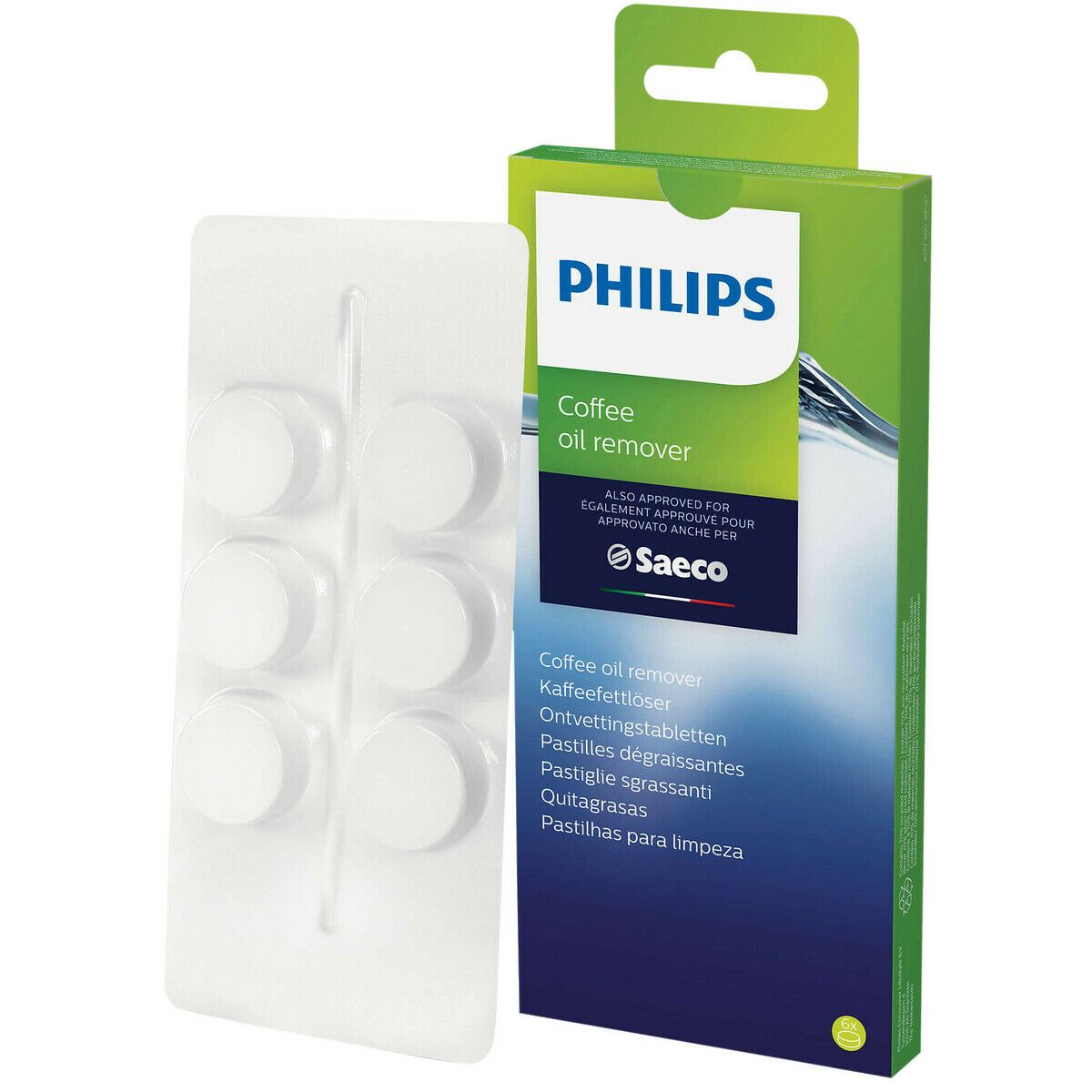 Philips CA6704/10 Cleaning Tablets Espresso Machine 6 pcs
