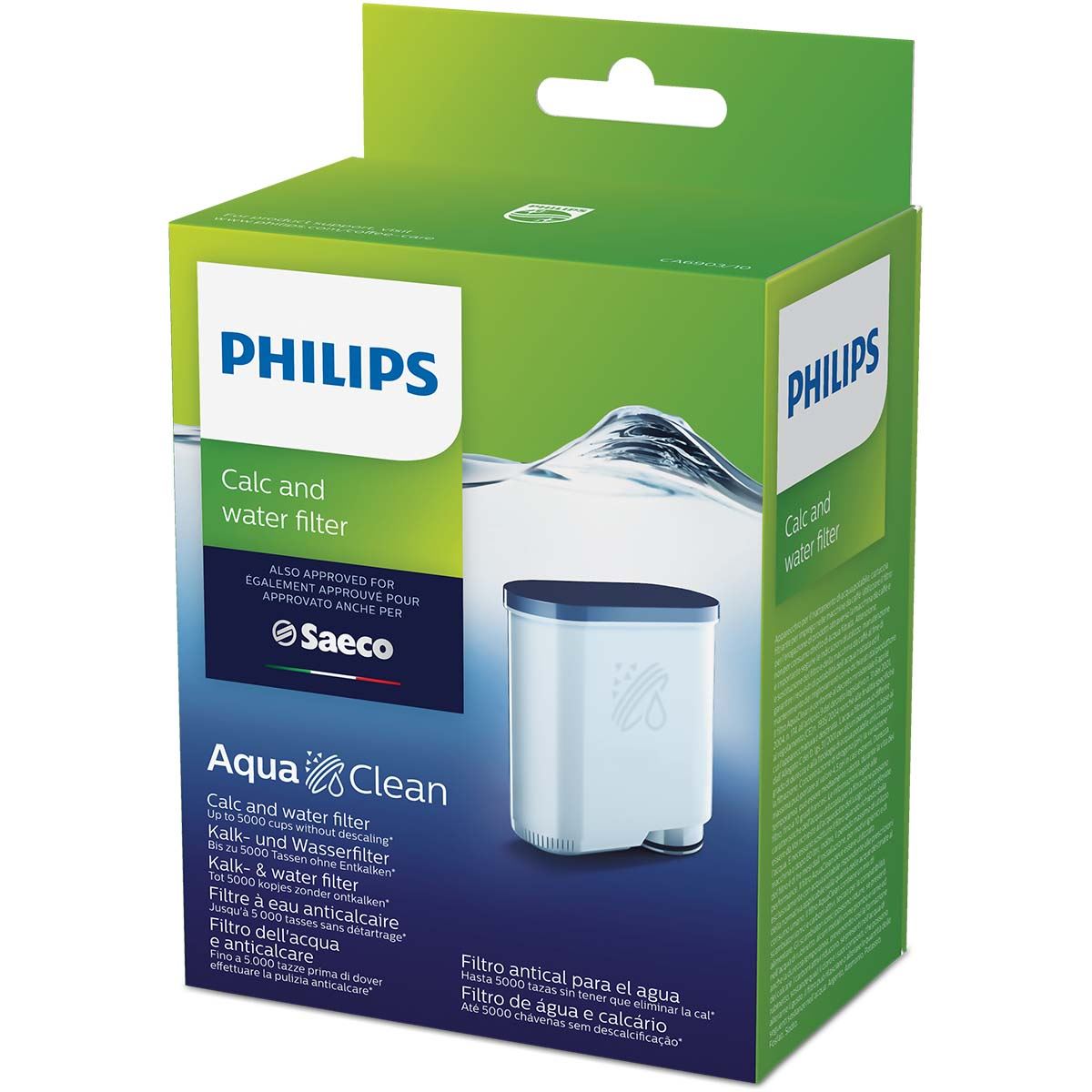 Philips CA6903/10 Lime and Water Filter Saeco Espresso Machine