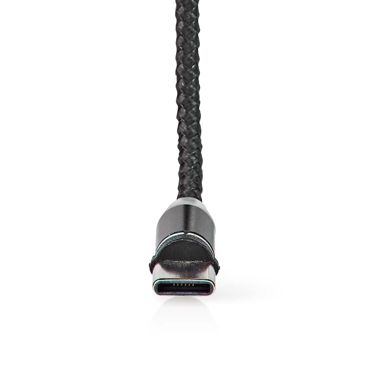 Nedis USB Cable | USB 2.0 | USB-A Male | USB Micro-B Male / USB-C™ Male | 10 W | No Data Transfer | Nickel Plated | 2.00 m | Round | Nylon | Black | Box