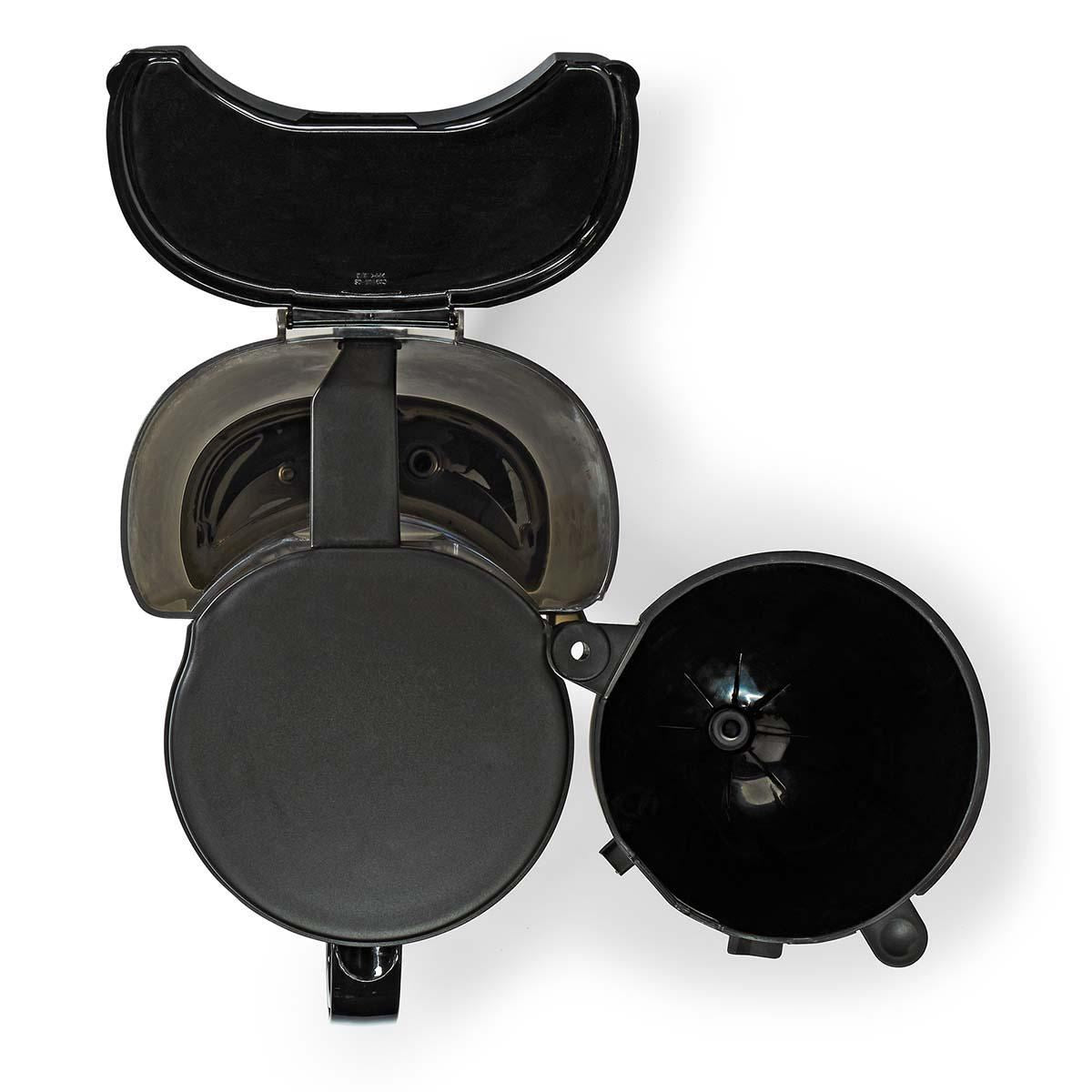 Nedis Coffee Maker | Filter Coffee | 1.25 l | 10 Cups | Keep warm feature | Black