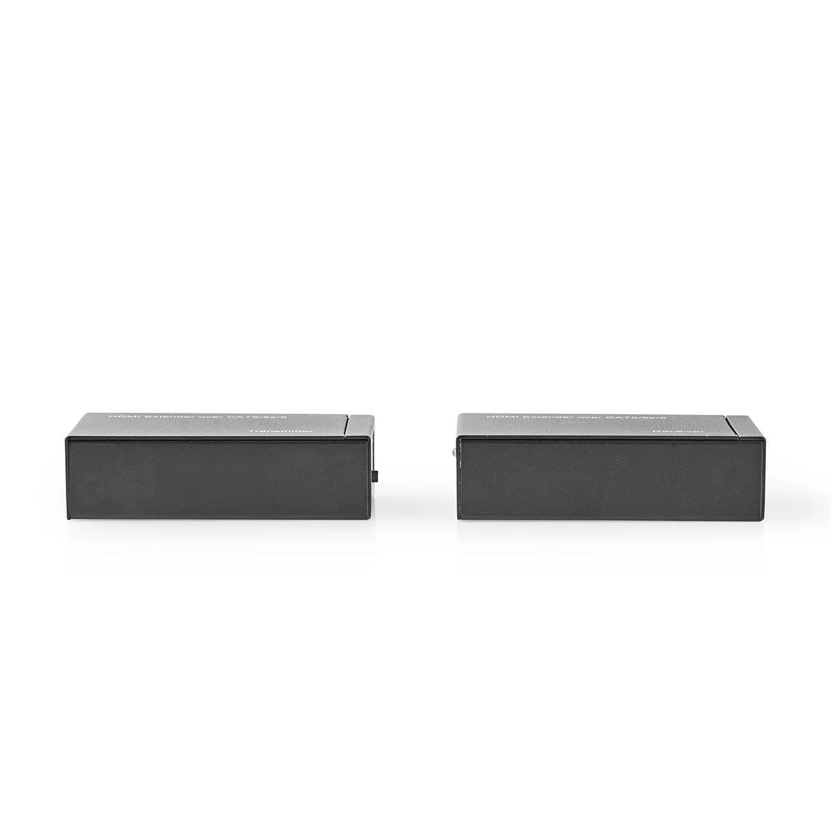 Nedis HDMI™ Extender | Over Cat6 | up to 60.0 m | 1080p | 1.65 Gbps | Metal | Anthracite