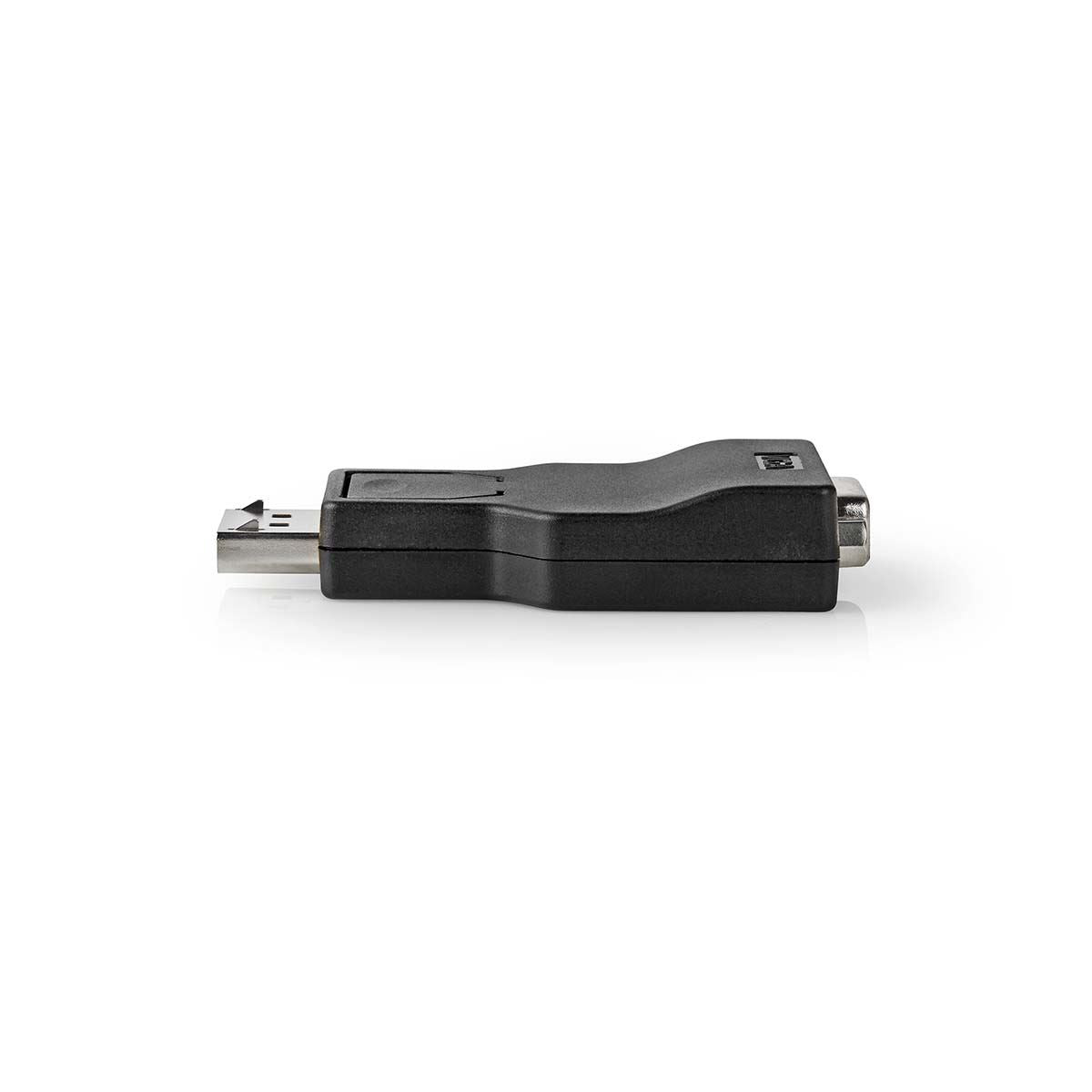 Nedis DisplayPort Adapter | DisplayPort Male | VGA Female | 1080p | Nickel Plated | Straight | Round | ABS | ABS | Black | Box