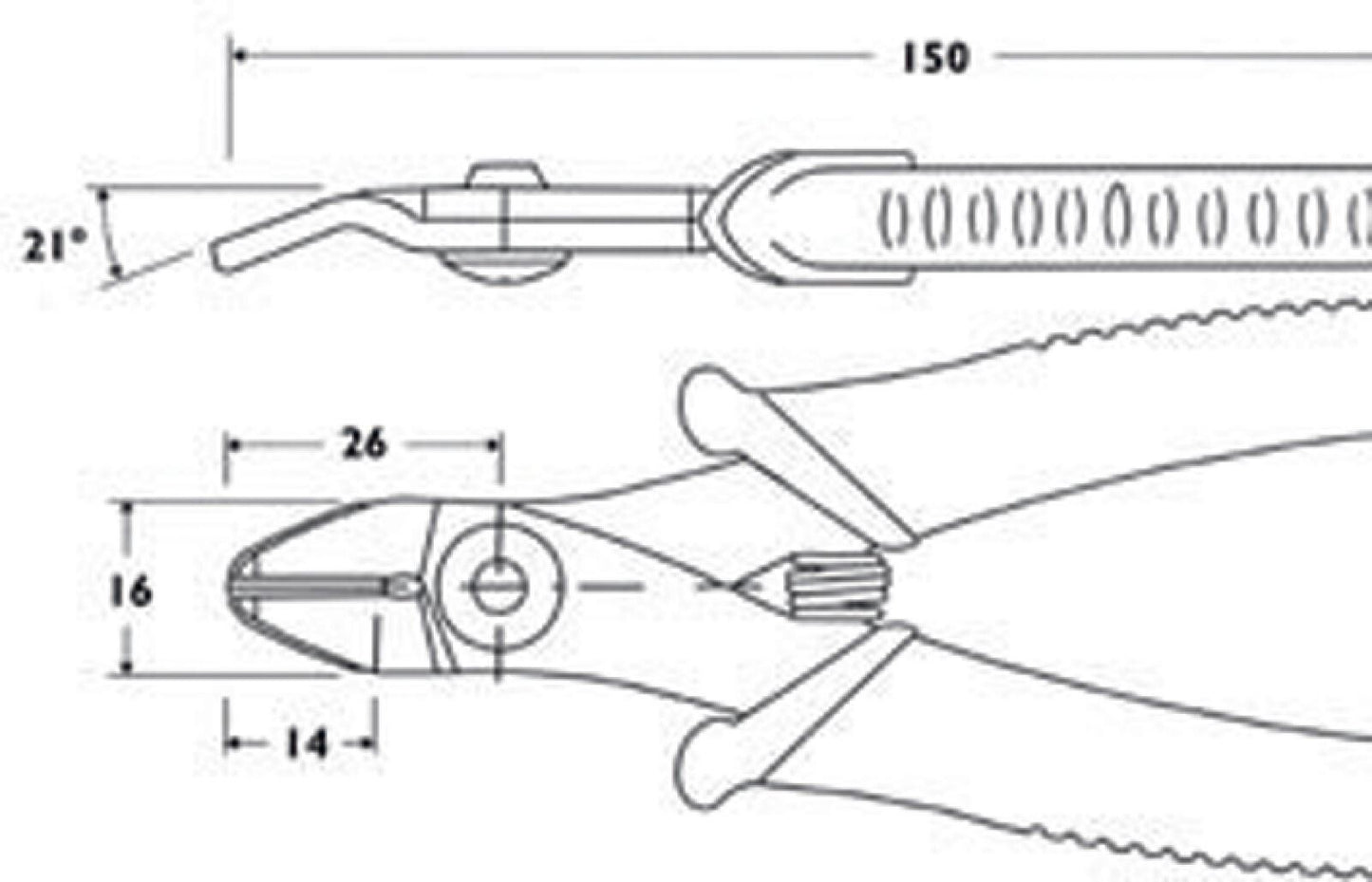 Piergiacomi Cutting Pliers 137 mm