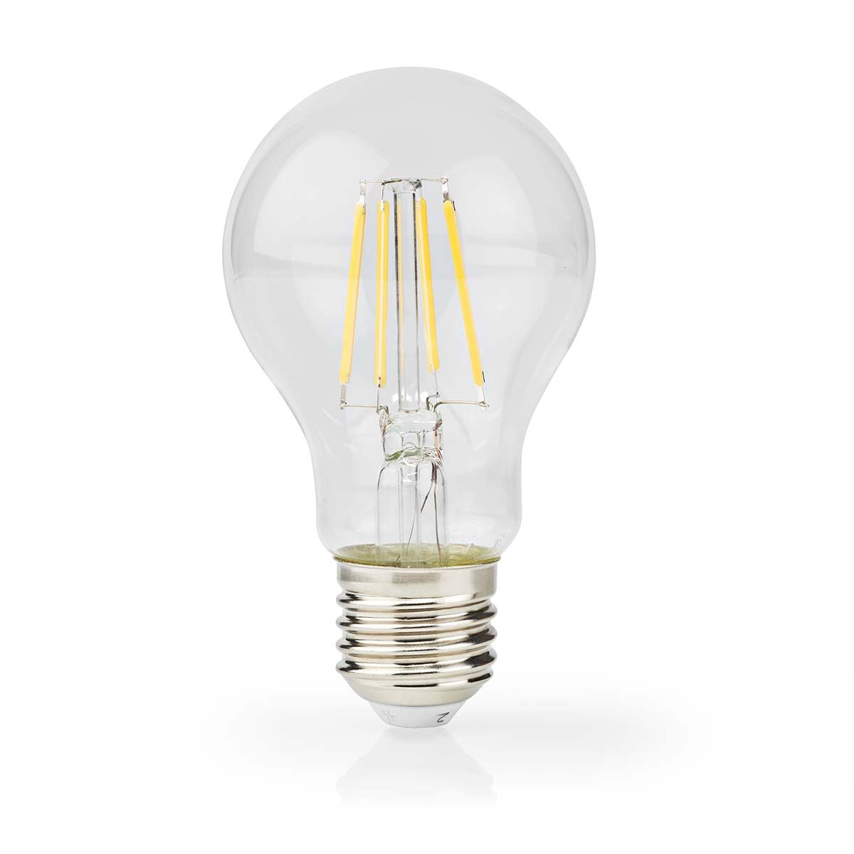 Nedis LED Filament Bulb E27 | A60 | 4 W | 470 lm | 2700 K | Warm White | Retro Style | 3 pcs