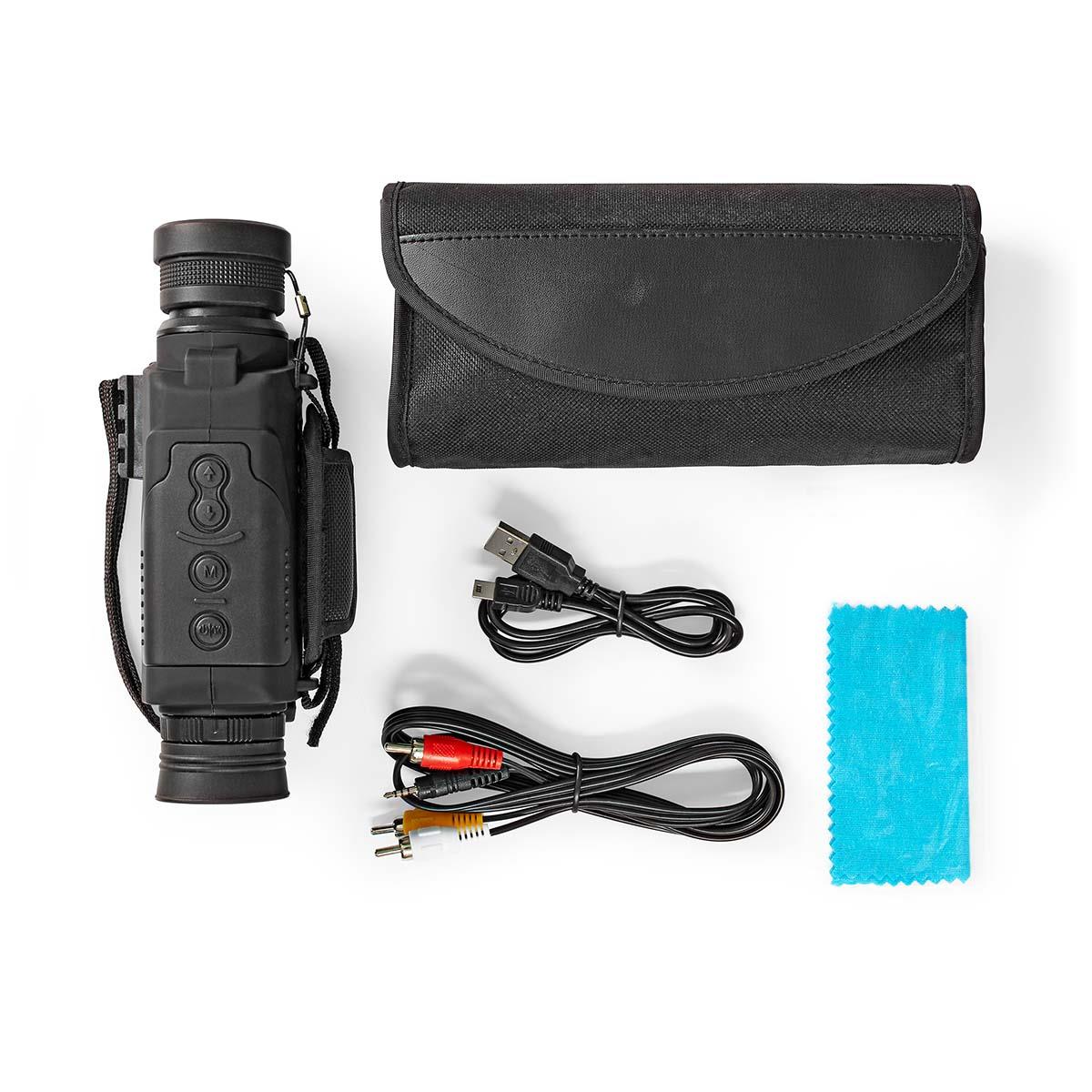 Nedis Monocular | Magnification: 5 x | Objective lens diameter: 32 mm | Field of view: 87 m | Night vision | Travel bag included