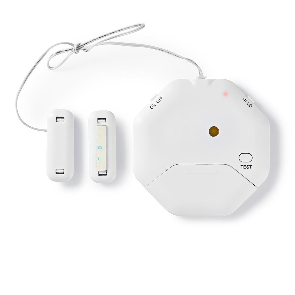 Nedis Window Alarm | Battery Powered | 2x CR2032 | 85 dB | White