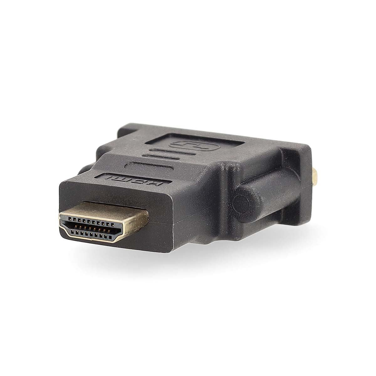 Nedis HDMI™ Adapter | HDMI™ Connector | DVI-D 24+1-Pin Female | Gold Plated | Straight | ABS | Anthracite | 1 pcs | Box