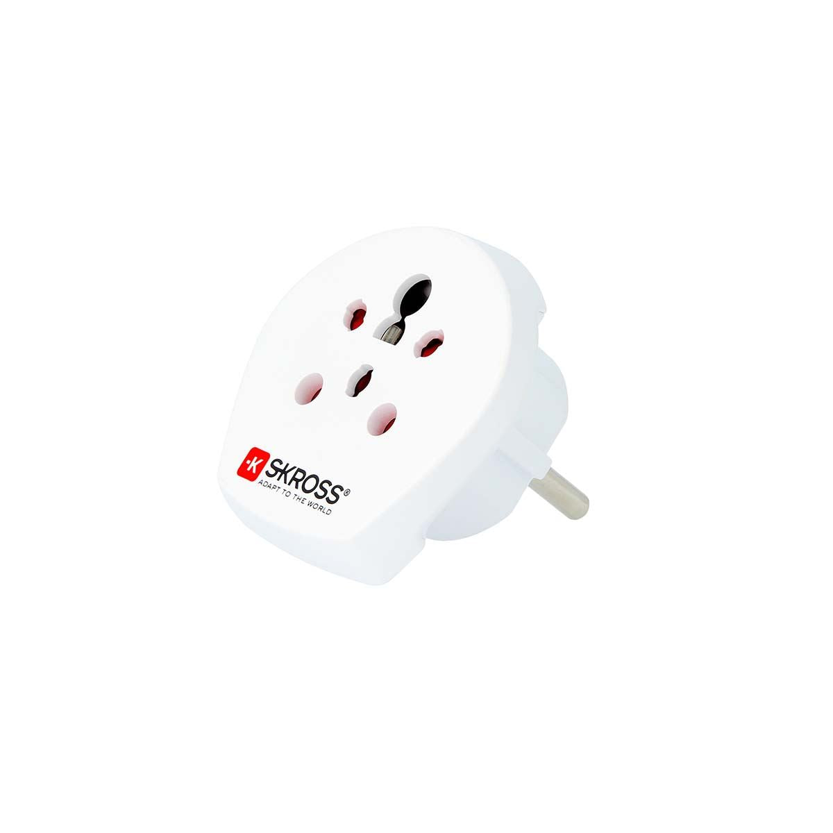 Skross SKross | Travel Adapter | India / Israel / Denmark to Europe