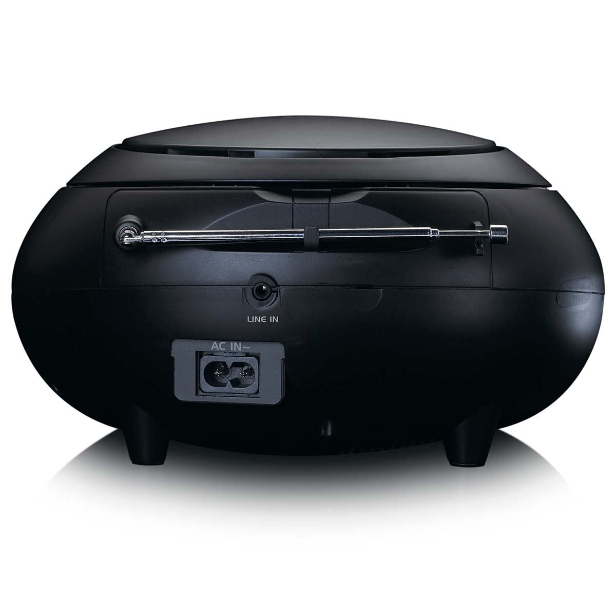 Lenco Portable radio CD/MP3 with USB and Bluetooth Black