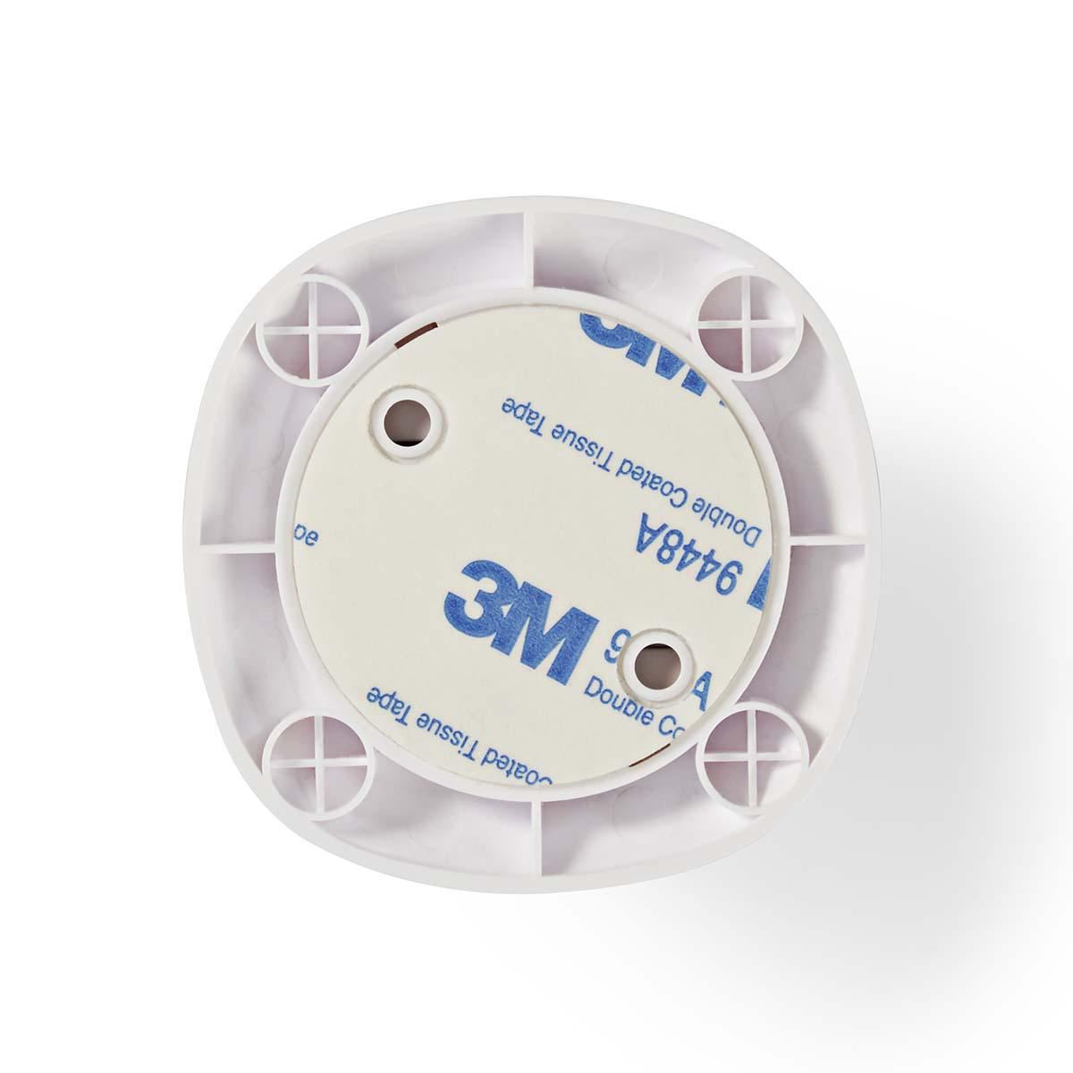 Nedis Smoke Alarm | Battery Powered | Battery life up to: 10 year | EN 14604 | With pause button | With test button | 85 dB | ABS | White