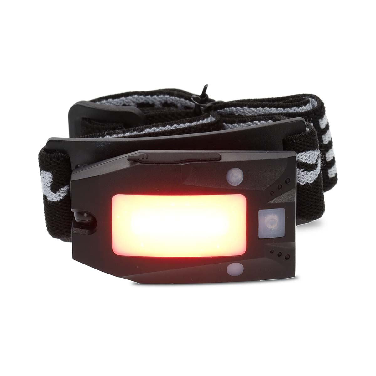 Nedis LED headlight | Battery Powered / USB Powered | 3.7 V DC | Batteries included | Rechargeable | Rated luminous flux: 180 lm | Light range: 20 m