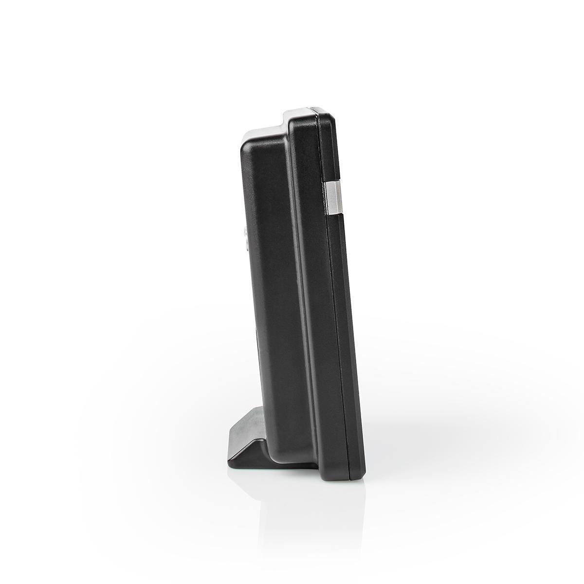 Nedis Wireless Doorbell Set | Battery Powered | 3 V DC | 1x CR2032 | Volume: 80 dB | Signal range: 300 m | IP44 | 36 Melodies | 1 Receiver | Black