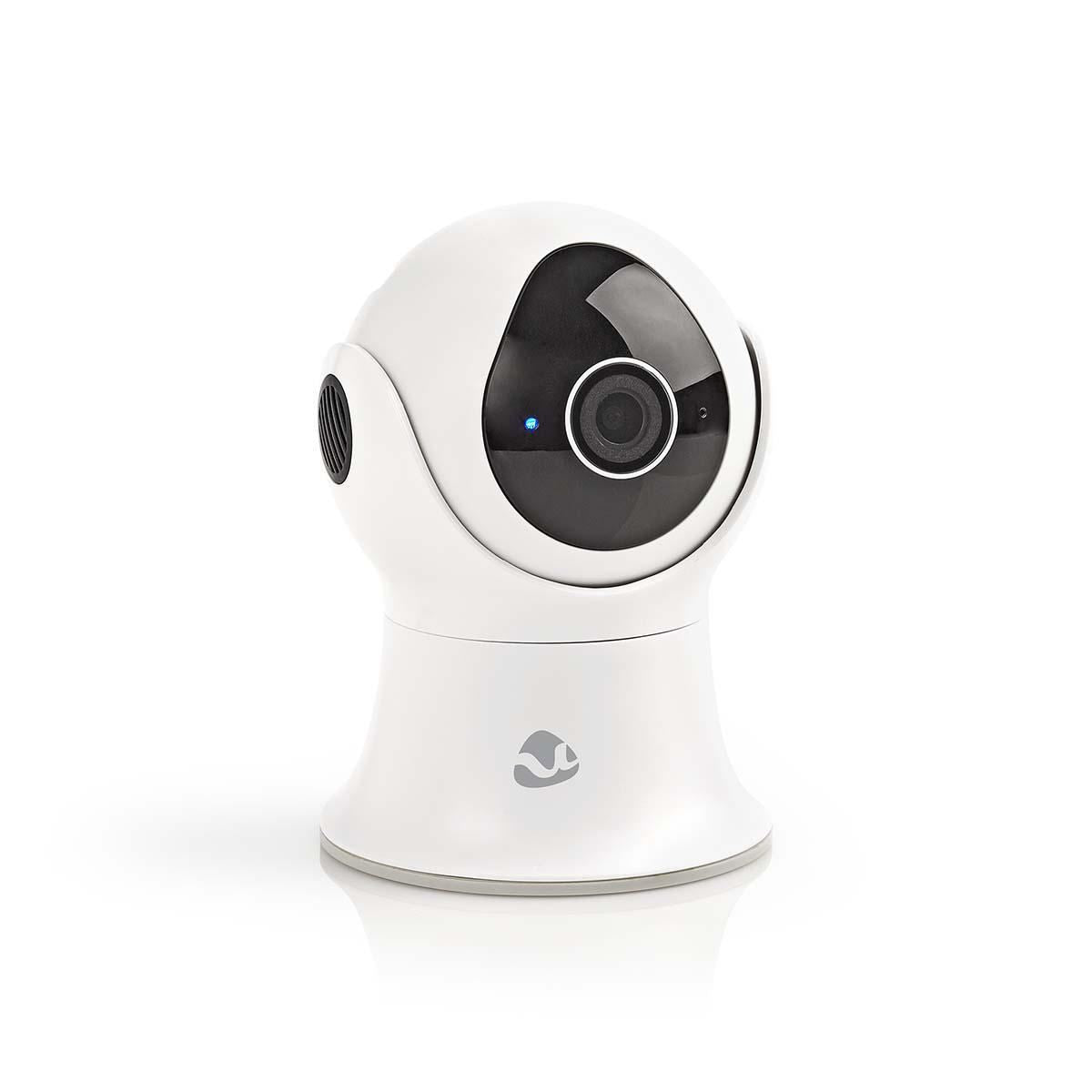 Nedis SmartLife Outdoor Camera | Wi-Fi | Full HD 1080p | Pan tilt | IP65 | Cloud Storage (optional) / Internal 16GB | 12 V DC | With motion sensor | Night vision | White