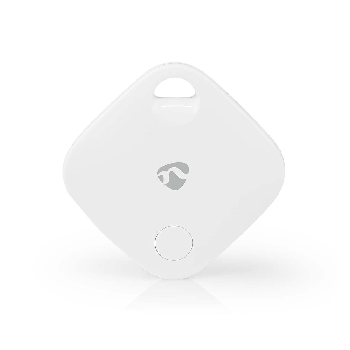 Nedis Key Finder | Compatible with: Apple Find My App | Battery Powered | 1x CR2032 | Batteries included | Bluetooth® version: 5.1 | Battery life up to: 1 year | White | 1 pcs