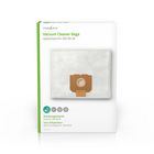 Nedis Vacuum Cleaner Bag | 4 pcs | Synthetic | Most sold for: AEG | White
