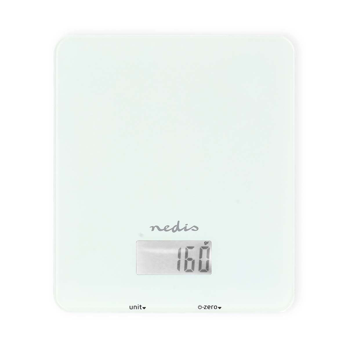 Nedis SmartLife Kitchen Scale | Bluetooth® | Glass / Plastic | White