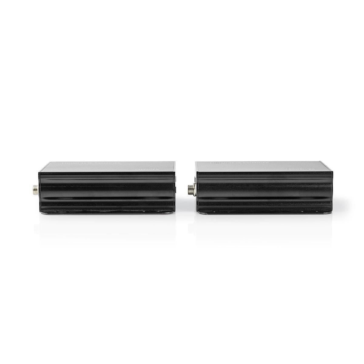 Nedis HDMI™ Extender | Over Cat6 | up to 50.0 m | 4K@30Hz | 10.2 Gbps | IR Return function | Metal | Anthracite