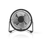 Nedis Table Fan | USB Powered | Diameter: 100 mm | 3 W | 1-Speed | Black