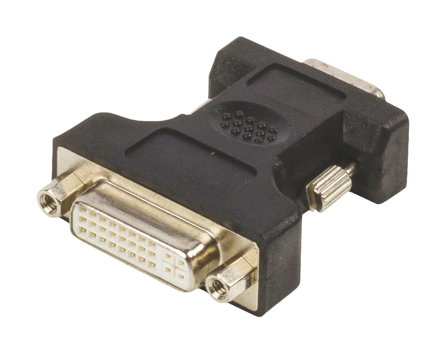 Nedis VGA Adapter | VGA Male | DVI-I 24+5-Pin Female | Nickel Plated | Straight | ABS / Metal | Black | Envelope