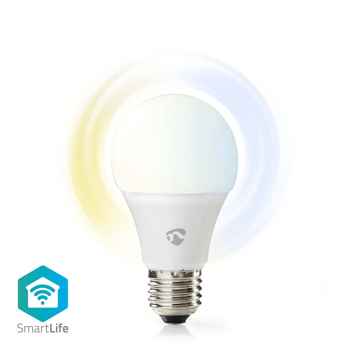 Nedis SmartLife LED Bulb | Wi-Fi | E27 | 806 lm | 9 W | Warm to Cool White | 2700 - 6500 K | Android™ / IOS | Bulb | 1 pcs