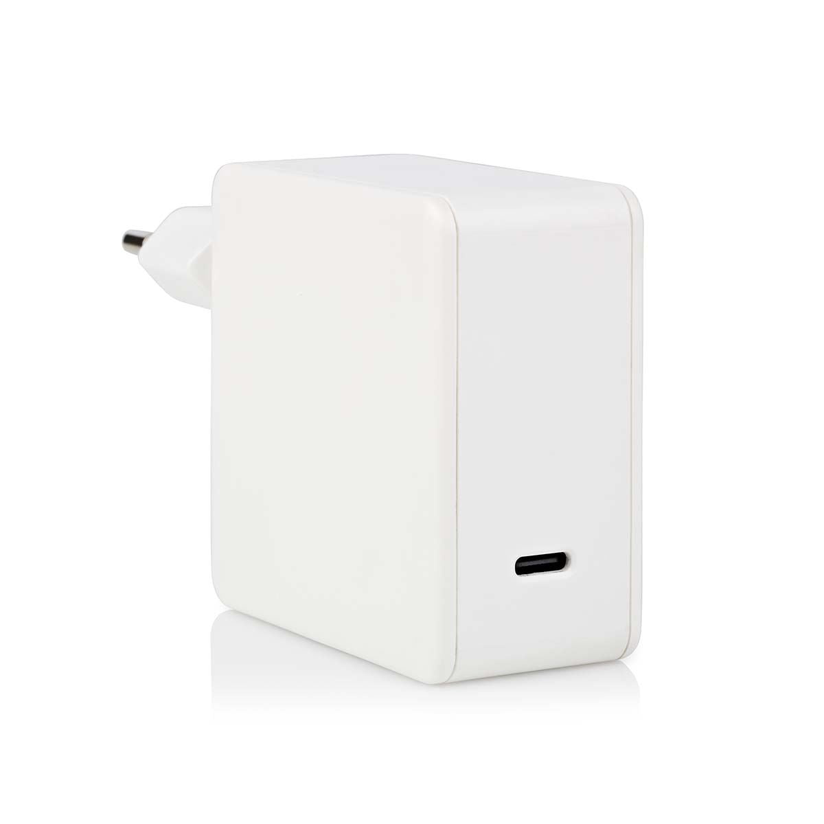 Nedis Wall Charger | 100 W | GaN | Quick charge feature | 3.0 / 5.0 A | Number of outputs: 1 | USB-C™ | Automatic Voltage Selection | White
