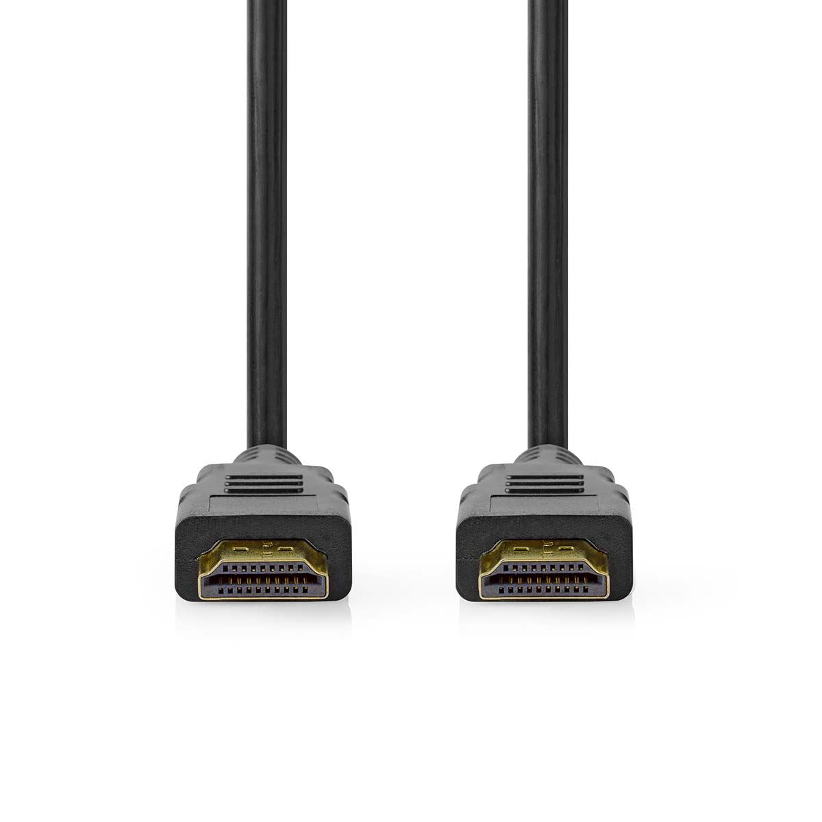 Nedis Ultra High Speed HDMI™ Cable | HDMI™ Connector | HDMI™ Connector | 8K@60Hz | 48 Gbps | 2.00 m | Round | 6.5 mm | Black | Envelope