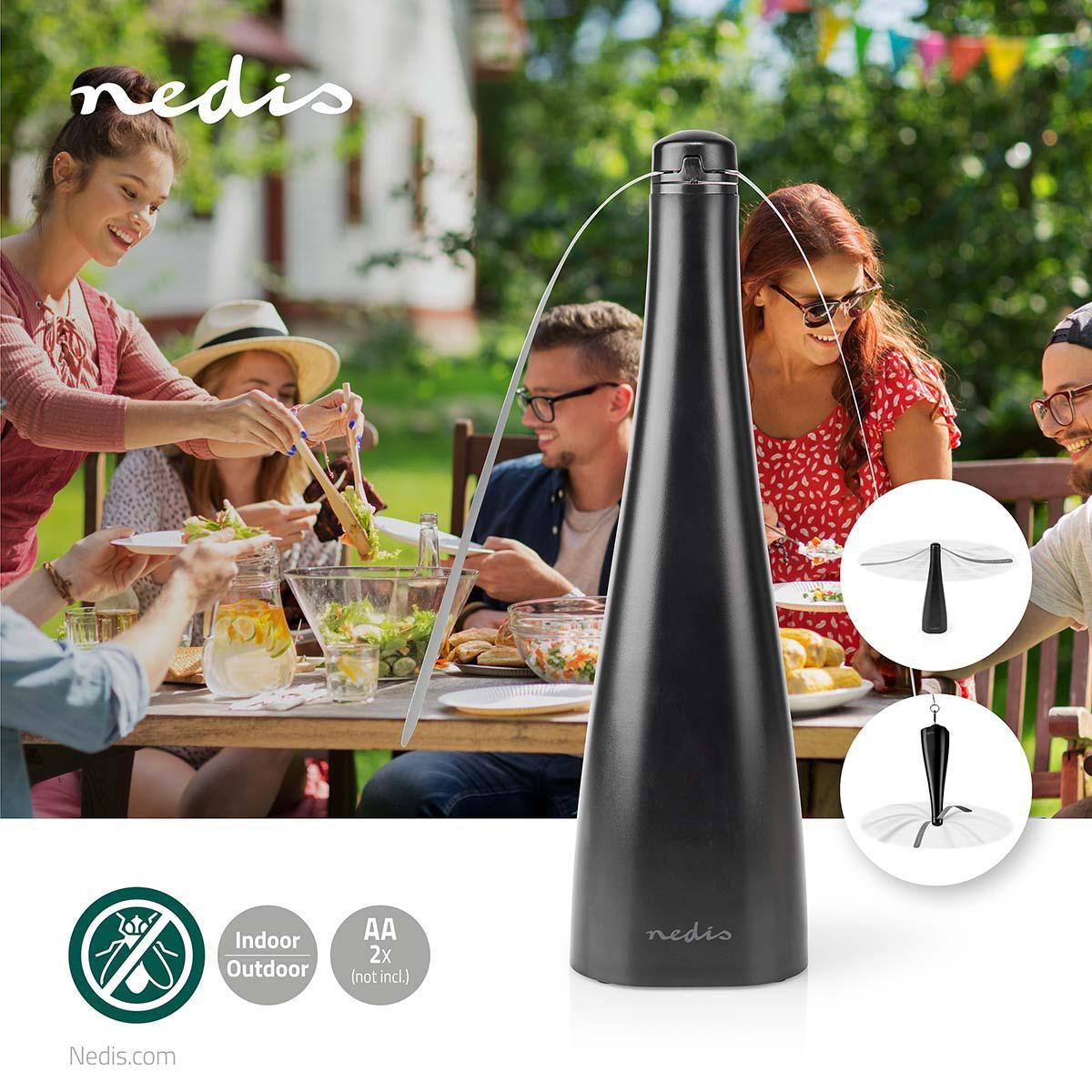 Nedis Fly Repeller | Blades diameter: 400 mm | Required batteries (not included): 2x AA/LR6