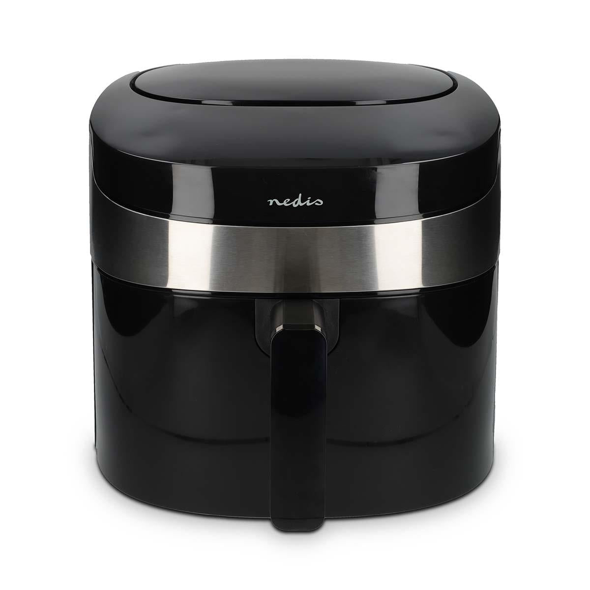 Nedis SmartLife Hot Air Fryer | Wi-Fi | 7,2 l | Timer: 60 min | Number of preset programs: 8 | Digital | Android™ / IOS | Black