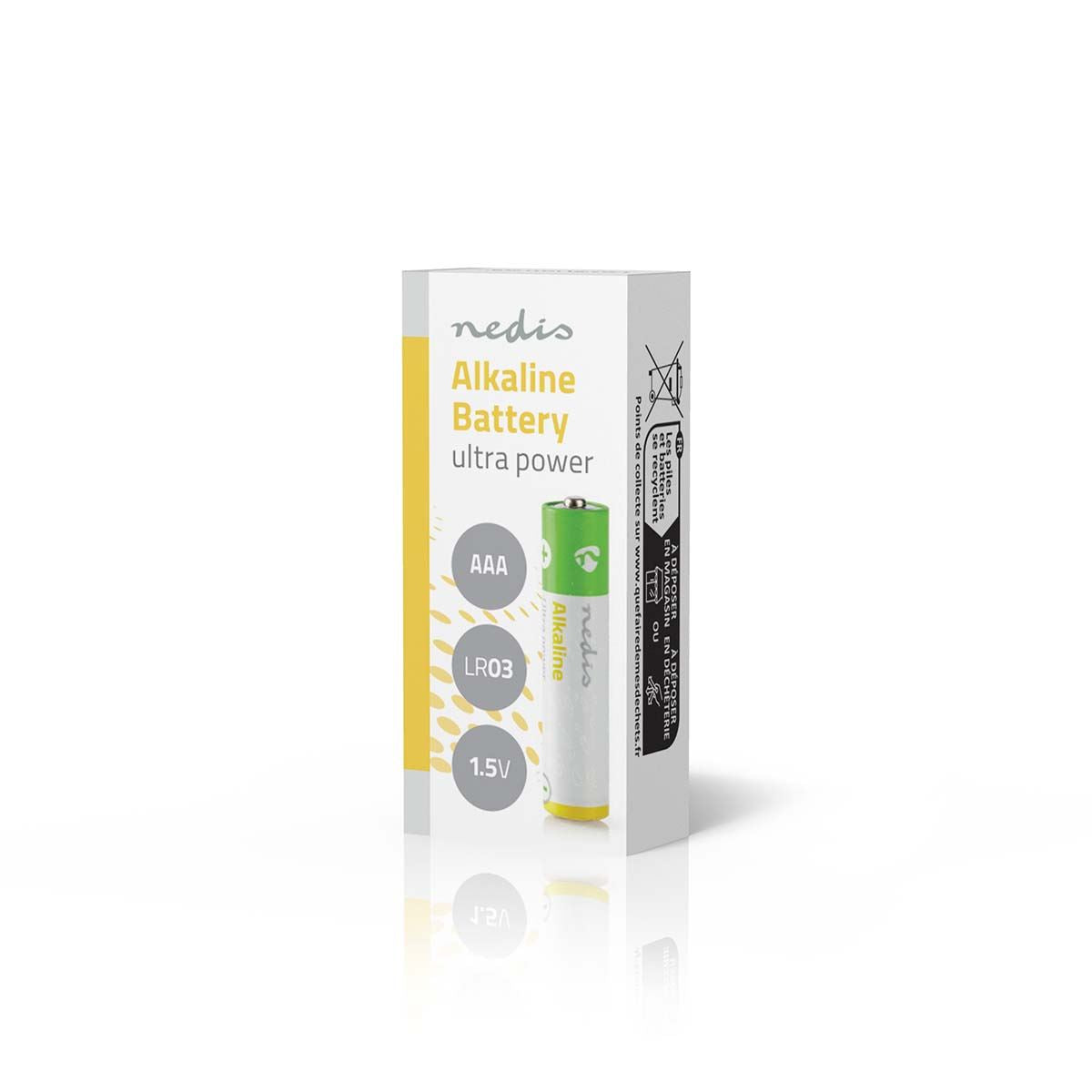 Nedis Alkaline Battery AAA | 1.5 V DC | 2-Pack