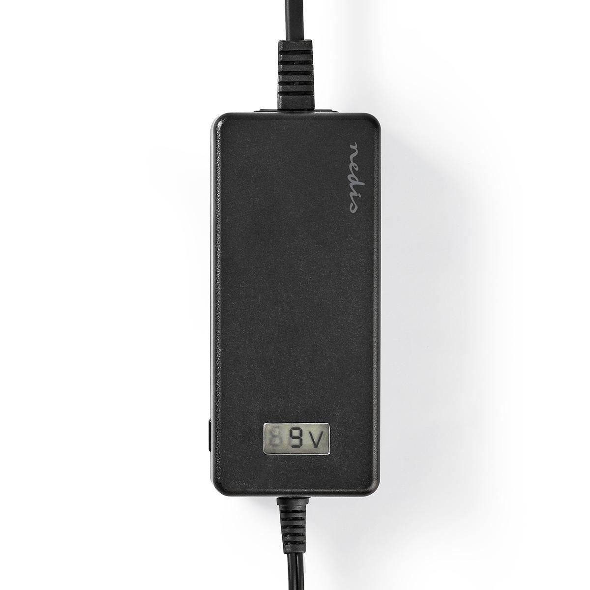 Nedis Universal AC Power Adapter | 36 W | 5 - 24 V DC | 1.80 m | 2.4 - 3.0 A | 7 plug(s) | Black