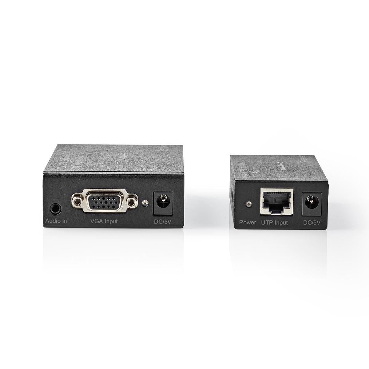 Nedis VGA Extender | VGA / Audio | Distance up to: 300 m | Cat5e / Cat6 | 1920x1200 | Type C (CEE 7/16)