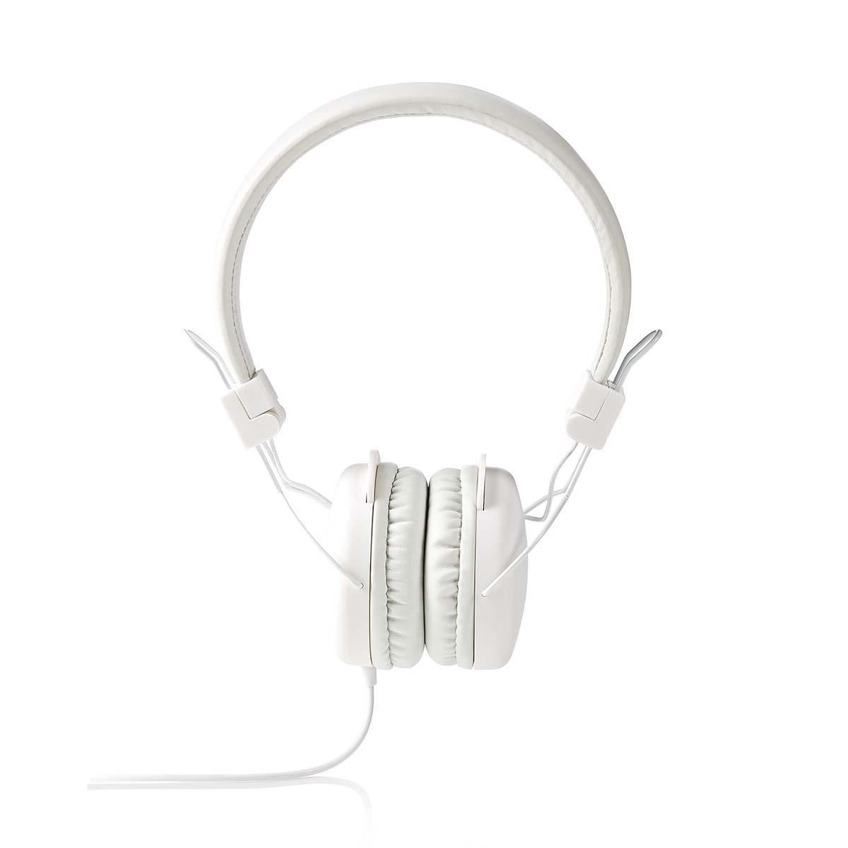 Nedis On-Ear Wired Headphones | 3.5 mm | Cable length: 1.20 m | White