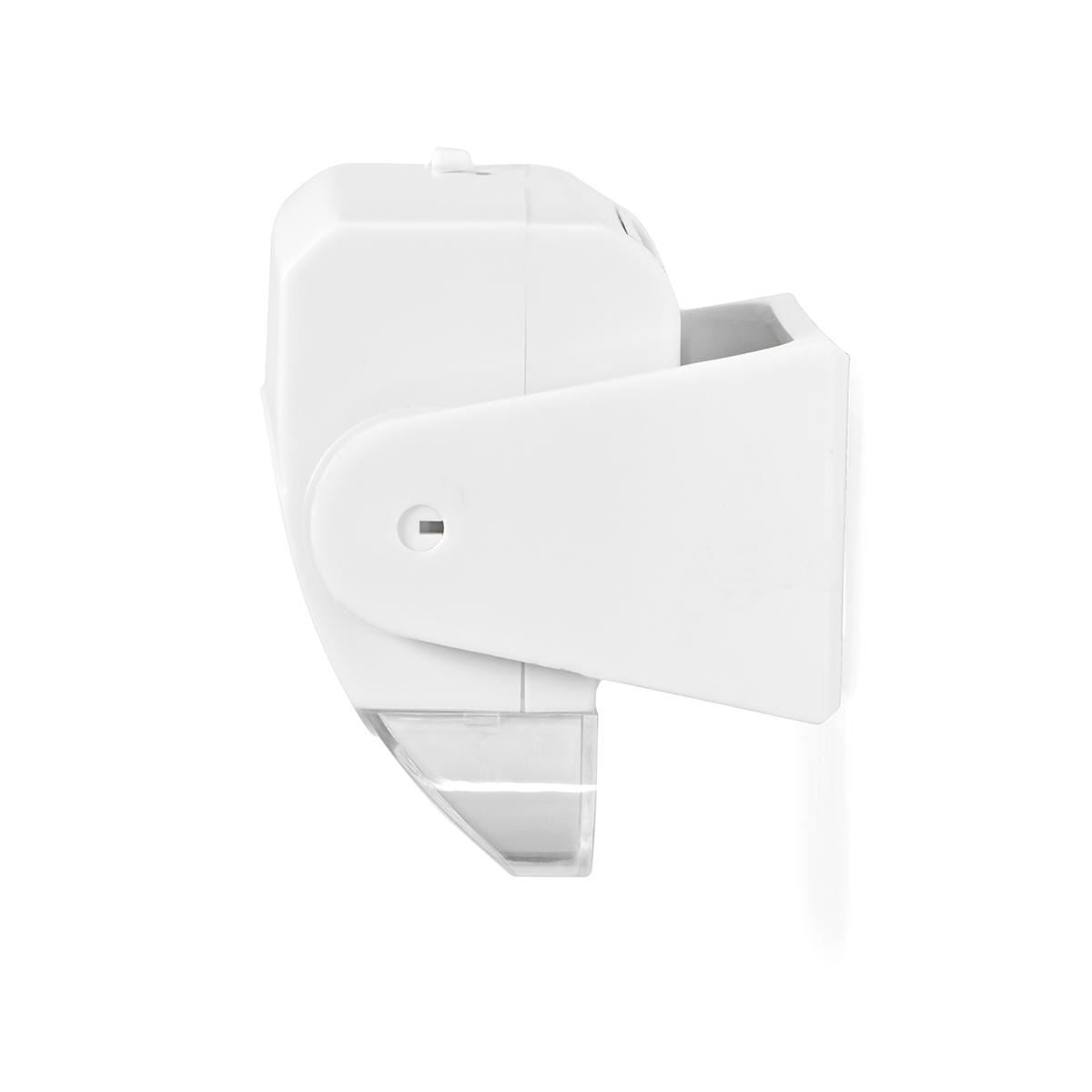 Nedis Motion Detection Alarm | Battery Powered | 3x AAA/LR03 | 80 dB | Detector range: 1.10 m | Detector angle: 10 ° | Ceiling / Wall | White