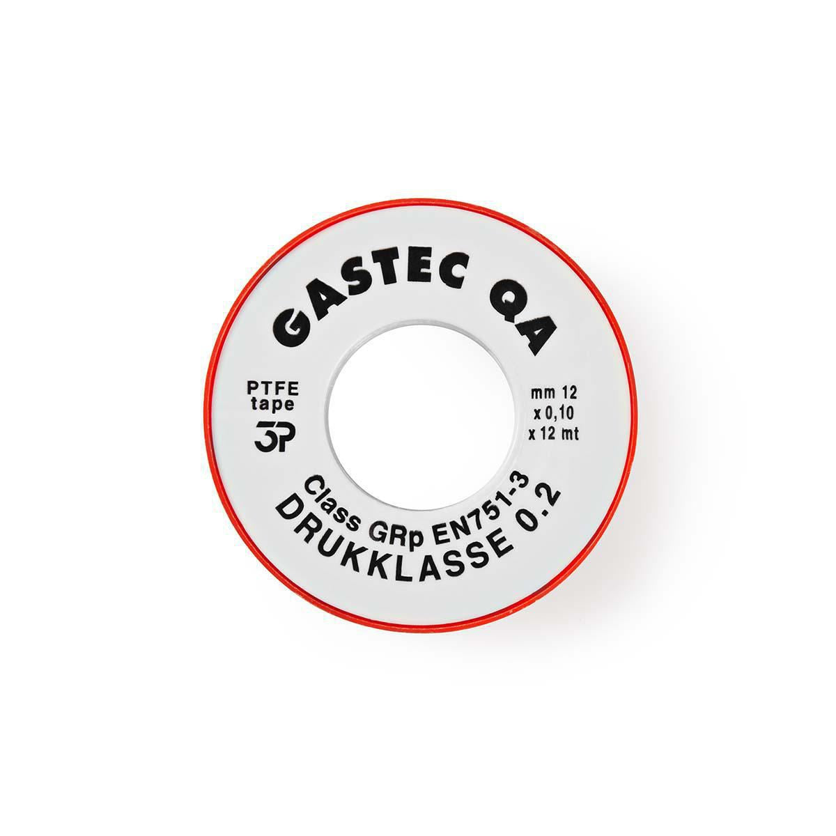 Nedis Tread Seal PTFE Tape | 12.00 m | Appliance: Connection | Red / White