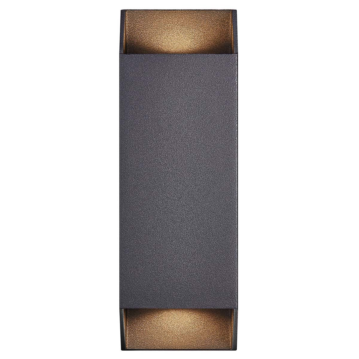 Nordlux Nico Square 22 Wall light Black
