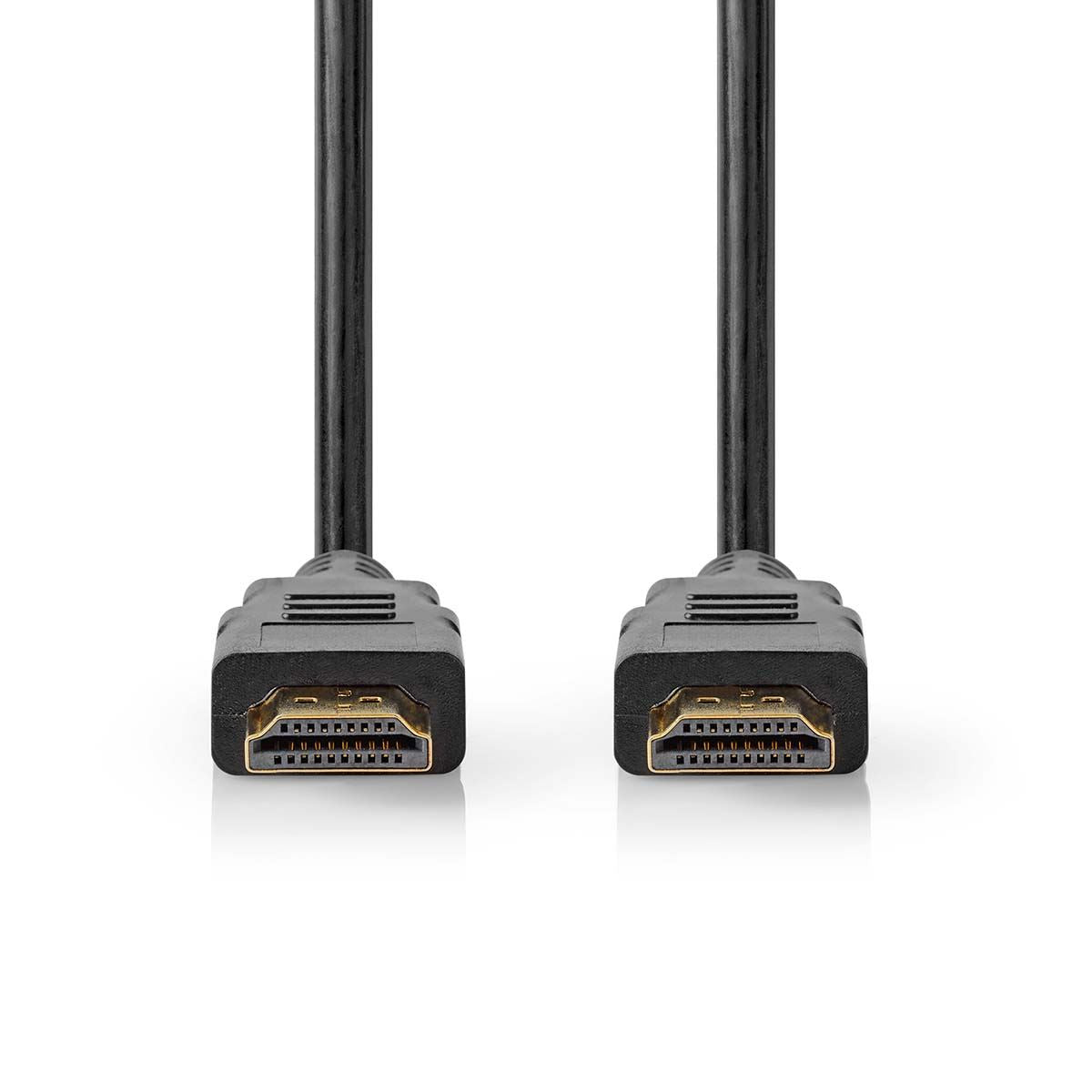 Nedis Ultra High Speed HDMI™ Cable | HDMI™ Connector | HDMI™ Connector | 8K@60Hz | 48 Gbps | 1.00 m | Round | 6.0 mm | Black | Box