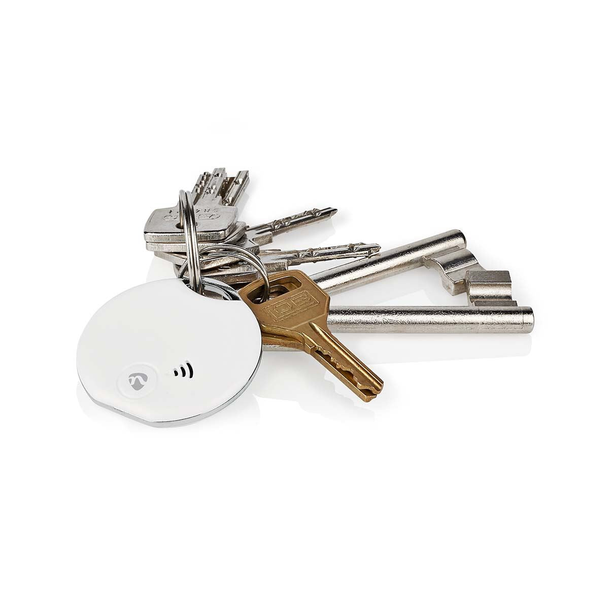 Nedis Key Finder | Battery Powered | 1x CR2032 | Batteries included | Bluetooth® version: 4.0 | Battery life up to: 1 year | White | 1 pcs